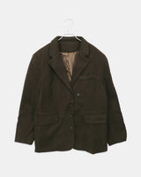 Leon Two-Button Collar Pocket Loose-Fit Blazer Jacket