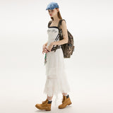 Funky Artist Pocket Basic Backpack _ Camo