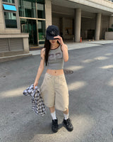 Carpenter bermuda pants
