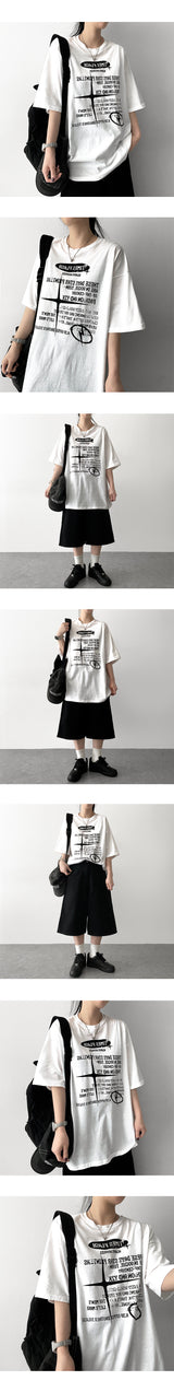 カミィフラッシュ ボクシーフィット 半袖Tシャツ