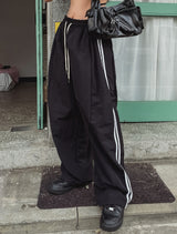 [Planned Product] Sorbet Color Matching Nylon Track Pants