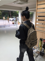 バタレオパードコットンバックパック