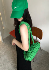 chunky backpack (green)