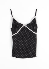 V DOT SLEEVELESS