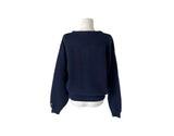 Nuan Daily V-Neck Label Loose Fit Knit