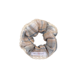 [2EA 1SET] SALLOR CHECK SCRUNCHIE