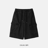 ウォッシュドカーゴバミューダパンツ (4color)