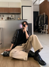  First Overfit V-Neck Knit Vest