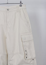 EYELET CARGO PANTS
