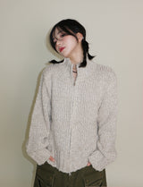 Boehm Boksarthy high neck two-way cardigan (outer)