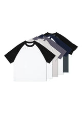 クールコットンラグランTシャツ