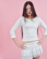 バックリボンスタッドTシャツ[3colors]
