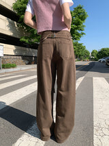 ポイントバッククリップワイドパンツ (3C)