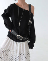 KEY Vintage Long Necklace