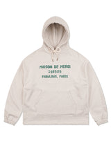 UNISEX Bendable Semi-Oversized Fit Hoodie Oatmeal (FCF1TS321M)