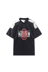Colorblock Layered Graphic Tee
