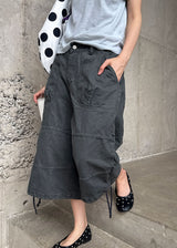 TUCK BERMUDA PANTS (2color)