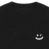 [UNISEX] ピクセルスモールドローイングスマイル半袖Tシャツ