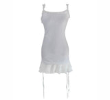 mini frill sleeveless one-piece (2color)