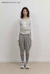 Star Reglan Long Sleeve / Off White