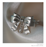 【MADE】 リボン 02. ピアス