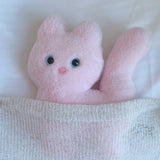 Kitty Fork Doll Keyring (pink)