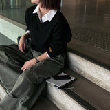 [MADE][Wool] メゾンアルパカVネックニット / 4 colors