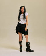 ピストルレグランクロップTシャツ_BE
