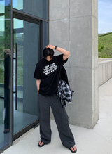 Kuiper Cargo Wide String Banding Pants