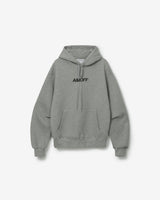 Unisex cover sweat hoody [ melange ]