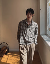 Horse Pigment Crop Shirt