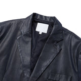LC Epeel Two Burton Black Leather Blazer