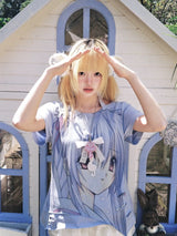 [Hashtag DDD] sakura girl t-shirt