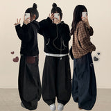 Wizz waistbanding check pocket balloon wide pants