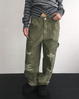 カーペンターダメージパンツ