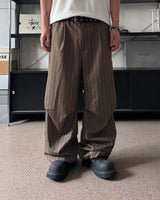 HD Pintuck Striped Pants