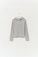 (W)リコ フーデッド トップ