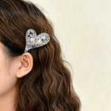 Star Heart Pearl Metal Hair Clip Set