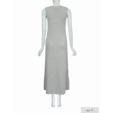 Long knit dress