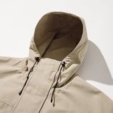 3 Layer Hard Shell Short-Jacket - BEIGE