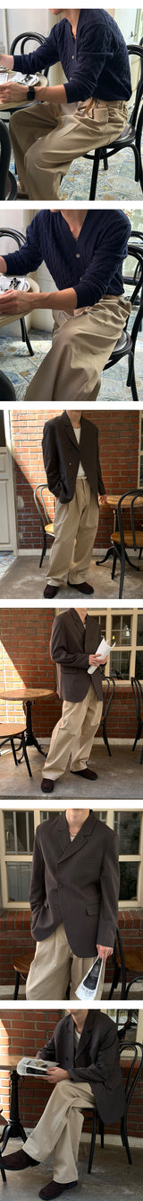 [F/W] Warm half banding pants(6color)