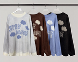Stayhome Cloud Boxy Fit Knit