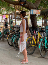 LACE RIBBON SKIRT