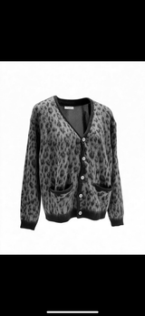 Liso Leopard Cardigan