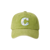 Flower C Washing Ball Cap (Olive)