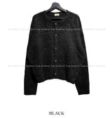 Prague wool hair cardigan