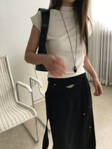 ビンテージストーンネックレス