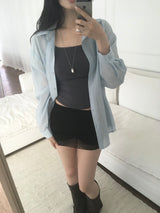 Bubble mini skirt