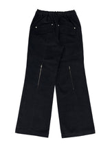 dying cutting zipper pants