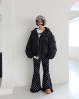 [UNISEX] エアブルゾン オーバーサイズフィット シャーリングパディング